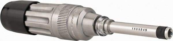 Sturtevant Richmont - 1 Piece, 0.8 to 4 N/m, Adjustable Torque Limiting Screwdriver - 7-3/4" OAL, 1/4" Drive, 2 In/Lb Graduation - A1 Tooling