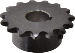 Browning - 15 Teeth, 3/8" Chain Pitch, Chain Size 35, Finished Bore Sprocket - 5/8" Bore Diam, 1.804" Pitch Diam, 1.99" Outside Diam - A1 Tooling