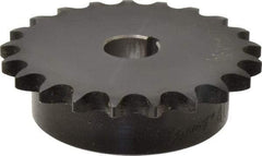 Browning - 21 Teeth, 1/2" Chain Pitch, Chain Size 40, Finished Bore Sprocket - 3/4" Bore Diam, 3.355" Pitch Diam, 3.62" Outside Diam - A1 Tooling