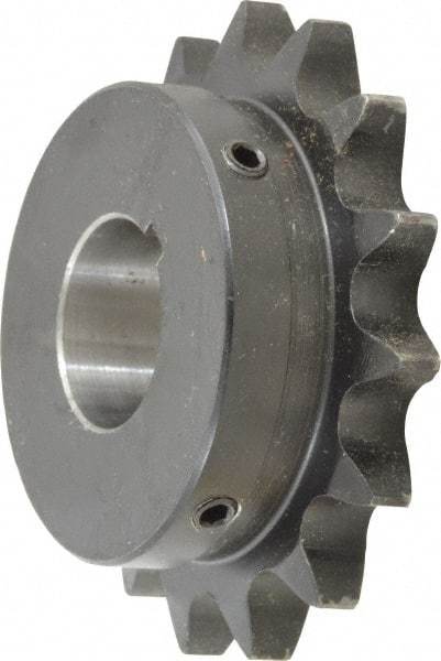 Browning - 15 Teeth, 3/4" Chain Pitch, Chain Size 60, Finished Bore Sprocket - 1-1/4" Bore Diam, 3.607" Pitch Diam, 3.98" Outside Diam - A1 Tooling