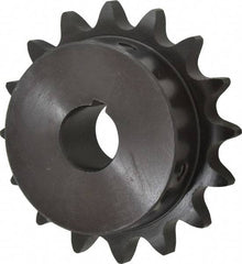 Browning - 16 Teeth, 3/4" Chain Pitch, Chain Size 60, Finished Bore Sprocket - 1" Bore Diam, 3-27/32" Pitch Diam, 4.22" Outside Diam - A1 Tooling