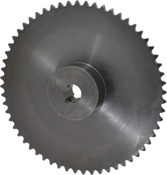 Browning - 60 Teeth, 3/8" Chain Pitch, Chain Size 35, Finished Bore Sprocket - 3/4" Bore Diam, 7.165" Pitch Diam, 7.38" Outside Diam - A1 Tooling