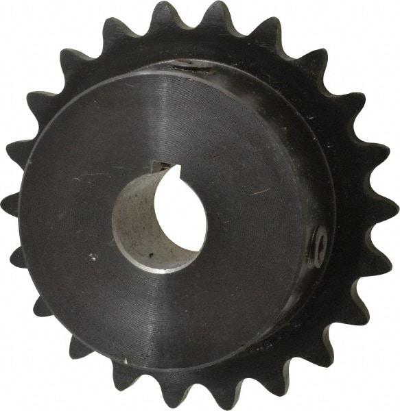 Browning - 22 Teeth, 3/8" Chain Pitch, Chain Size 35, Finished Bore Sprocket - 5/8" Bore Diam, 2.635" Pitch Diam, 2.83" Outside Diam - A1 Tooling