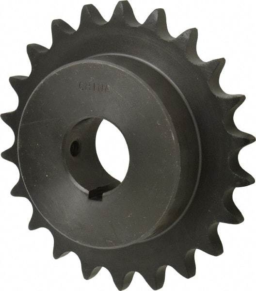 Browning - 22 Teeth, 5/8" Chain Pitch, Chain Size 50, Finished Bore Sprocket - 1-3/16" Bore Diam, 4.392" Pitch Diam, 4.72" Outside Diam - A1 Tooling