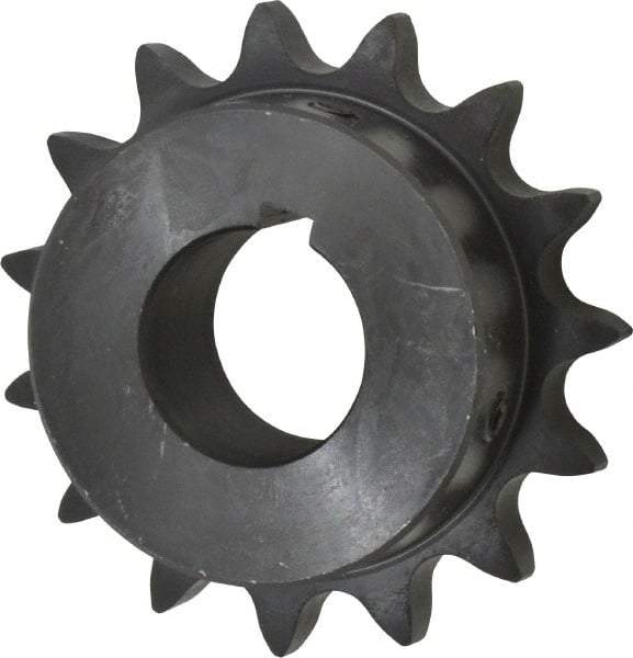 Browning - 15 Teeth, 3/4" Chain Pitch, Chain Size 60, Finished Bore Sprocket - 1-3/8" Bore Diam, 3.607" Pitch Diam, 3.98" Outside Diam - A1 Tooling