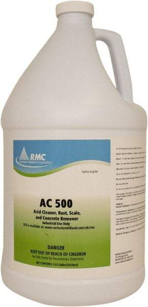 Rochester Midland Corporation - 1 Gal Bottle Rust Remover - Concentrated, Removes Rust Deposits & Lime Scale - A1 Tooling