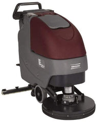 Minuteman - 20" Cleaning Width, Battery Powered Floor Scrubber - 0.75 (Brush) & 0.75 (Vacuum) hp, 180 RPM, 45" Water Lift, 12 Gal Tank Capacity, Series E20 - A1 Tooling