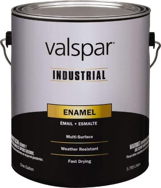 Valspar - 1 Gal Black Gloss Finish Enamel Paint - Interior/Exterior, 400 gL VOC Compliance - A1 Tooling