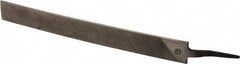 PFERD - 14" Long, Bastard Cut, Flat American-Pattern File - Single/Curved Cut, 0.38" Overall Thickness, Flexible, Tang - A1 Tooling