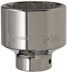 Paramount - 2-3/8", 3/4" Drive, Standard Hand Socket - 12 Points, 3-5/8" OAL - A1 Tooling