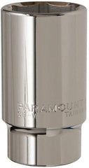 Paramount - 1-7/16", 3/4" Drive, Deep Hand Socket - 6 Points, 3-1/2" OAL, Steel, Chrome Finish - A1 Tooling