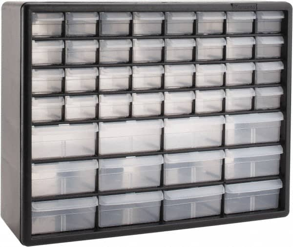 Akro-Mils - 44 Drawer, Small Parts Cabinet - 6-3/8" Deep x 20" Wide x 15-13/16" High - A1 Tooling