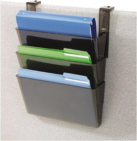 Deflect-o - 11 x 8 1/2", Letter Size, Smoke, File Folders with Top Tab - A1 Tooling