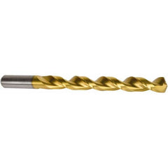 Precision Twist Drill - 0.4921" 135° High Speed Steel Jobber Drill - A1 Tooling