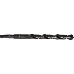 Precision Twist Drill - 39/64", 2MT 118° Point High Speed Steel Taper Shank Drill Bit - A1 Tooling