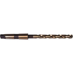 Precision Twist Drill - 7/16", 2MT 135° Point Cobalt Taper Shank Drill Bit - A1 Tooling