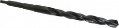 Precision Twist Drill - 9/16", 1MT 118° Point High Speed Steel Taper Shank Drill Bit - Oxide Finish, 4-7/8" Flute Length, 8-1/4" OAL, Spiral Flute, Series S209 - A1 Tooling