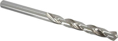 Precision Twist Drill - 5/8", 118° Point, Spiral Flute, High Speed Steel Taper Length Drill Bit - Bright Finish, 4-7/8" Flute Length, 8-3/4" OAL, Series R51 - A1 Tooling