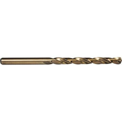 Precision Twist Drill - 25/64" 135° Spiral Flute Cobalt Taper Length Drill Bit - A1 Tooling