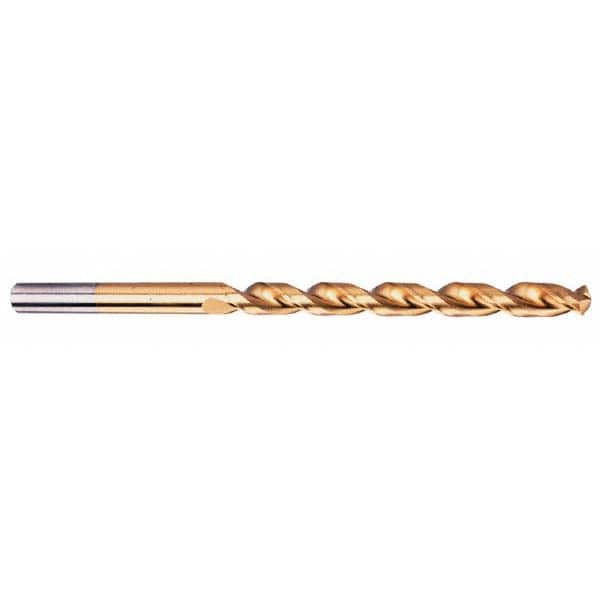 Cleveland - 21/64" 135° Parabolic Flute Cobalt Taper Length Drill Bit - A1 Tooling