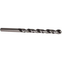 Precision Twist Drill - 0.5906" 118° Spiral Flute High Speed Steel Taper Length Drill Bit - A1 Tooling