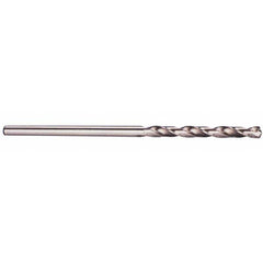 Cleveland - 1/4" Diam, 12" OAL Bright High Speed Steel Aircraft Extension Drill Bit - A1 Tooling