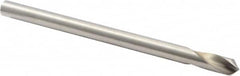 Precision Twist Drill - 1/4" Body Diam, 90°, 4" OAL, High Speed Steel Spotting Drill - A1 Tooling