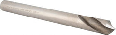 Precision Twist Drill - 3/4" Body Diam, 90° Point, High Speed Steel, 8" Overall Length, Spotting Drill - A1 Tooling