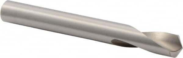 Precision Twist Drill - 3/8" Body Diam, 120°, 3-1/8" OAL, High Speed Steel Spotting Drill - A1 Tooling