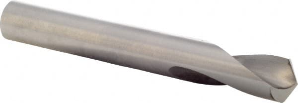 Precision Twist Drill - 1/2" Body Diam, 120°, 3-3/4" OAL, High Speed Steel Spotting Drill - A1 Tooling