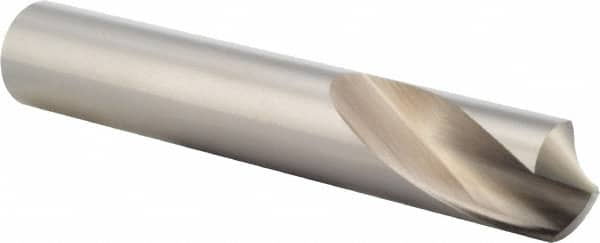 Precision Twist Drill - 1" Body Diam, 120°, 6" OAL, High Speed Steel Spotting Drill - A1 Tooling