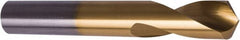 Precision Twist Drill - 3/8" Body Diam, 120°, 3-1/8" OAL, High Speed Steel Spotting Drill - A1 Tooling