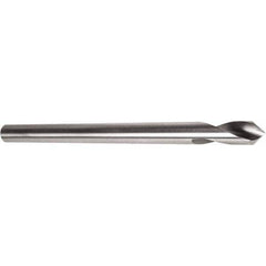 Precision Twist Drill - 1/2" Body Diam, 90°, 8" OAL, High Speed Steel Spotting Drill - A1 Tooling