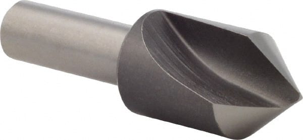 Precision Twist Drill - 5/8" Head Diam, 3/8" Shank Diam, 1 Flute 82° High Speed Steel Countersink - A1 Tooling