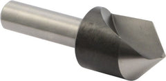 Precision Twist Drill - 3/4" Head Diam, 3/8" Shank Diam, 1 Flute 90° High Speed Steel Countersink - A1 Tooling