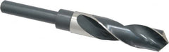 Precision Twist Drill - 53/64" Drill, 118° Point, High Speed Steel Silver Deming & Reduced Shank Drill Bit - A1 Tooling