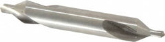 Precision Twist Drill - #4 Plain Cut 60° Incl Angle High Speed Steel Combo Drill & Countersink - A1 Tooling