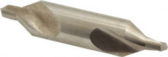 Precision Twist Drill - #8 Plain Cut 60° Incl Angle High Speed Steel Combo Drill & Countersink - A1 Tooling