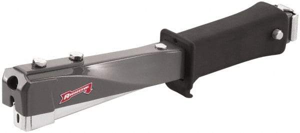 Arrow - Manual Hammer Tacker - 1/4, 5/16, 3/8" Staples, Gray & Black, Steel - A1 Tooling