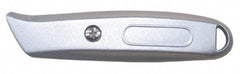 Value Collection - Fixed Utility Knife - 1-1/8" Blade, Aluminum Handle, 1 Blade Included - A1 Tooling