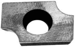 Superbee - EM19C030 Grade ENT56 Carbide Milling Insert - Uncoated, 0.156" Thick - A1 Tooling