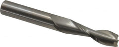 Onsrud - 3/8" Cutting Diam x 1-1/4" Length of Cut, 2 Flute, Upcut Spiral Router Bit - Uncoated, Right Hand Cut, Solid Carbide, 3" OAL x 3/8" Shank Diam, Double Edge, 30° Helix Angle - A1 Tooling