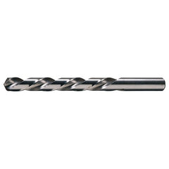 #10 LHS / LHC HSS 118 Degree Radial Point Left Hand Helix Jobber Drill - Bright - Exact Industrial Supply