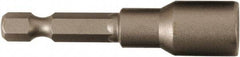 Wiha - 5mm Magnetic Nutsetter - 1/4" Hex Drive, 2-1/8" OAL - A1 Tooling