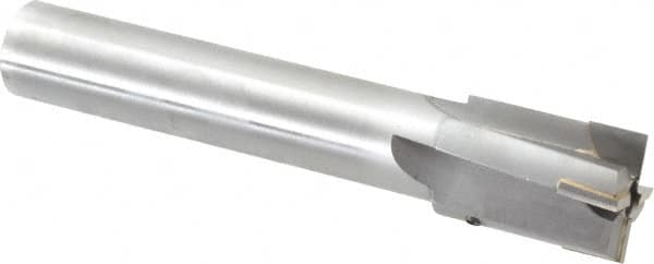 Made in USA - 1-9/16" Diam, 1-1/4" Shank, Diam, 4 Flutes, Straight Shank, Interchangeable Pilot Counterbore - A1 Tooling