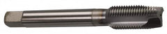 OSG - 1/2-20 UNF, 3 Flute, TiCN Finish, Powdered Metal Spiral Point Tap - Plug Chamfer, Right Hand Thread, 3-3/8" OAL, 1-21/32" Thread Length, 0.367" Shank Diam, 2B Class of Fit, Series 312 - Exact Industrial Supply