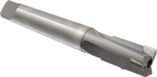 Made in USA - 1-1/16" Diam, 3 Flutes, Morse Taper Shank, Interchangeable Pilot Counterbore - A1 Tooling