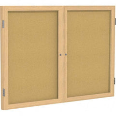 Ghent - Cork Bulletin Boards Style: Enclosed Cork Bulletin Boards Color: Natural Cork - A1 Tooling