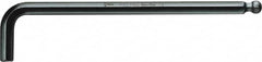 Wera - 5/16" Hex, Long Arm, Hex Key - 200mm OAL, Inch System of Measurement - A1 Tooling