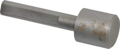 Made in USA - 13/16" Head Diam, 3/8" Shank Diam, Counterbore Pilot - Bright Finish, Carbon Steel - A1 Tooling